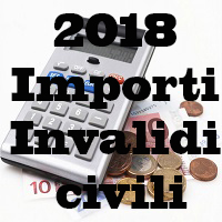 2018 Importi Invalidi civili