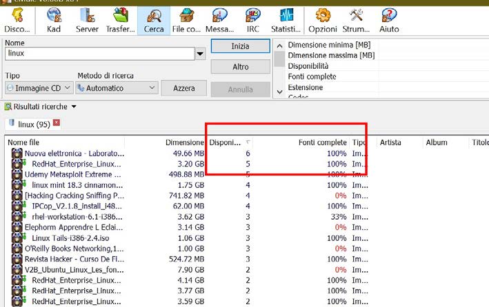 SCARICA DI TUTTO CON IL NUOVO EMULE